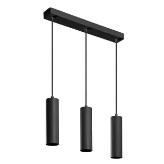 GTV Lighting TRESOS II 3-flg. 3xGU10 30 cm rund/Schwarz