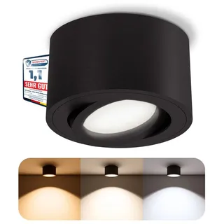 SSC-LUXon CELI-1BM 1 rund schwarz Aluminium