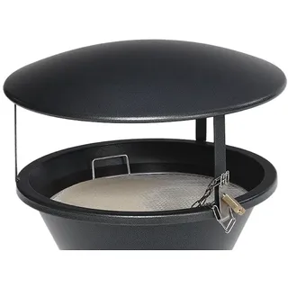 Proregal Dach für klassischen Standascher HxBxT 23x44x44cm | Stahlblech Grau