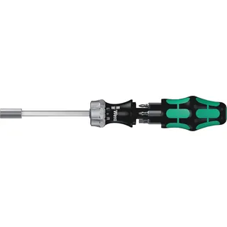WERA Kraftform Kompakt 27 RA 1 SB Bithalter mit Ratschenfunktion 6-teilig