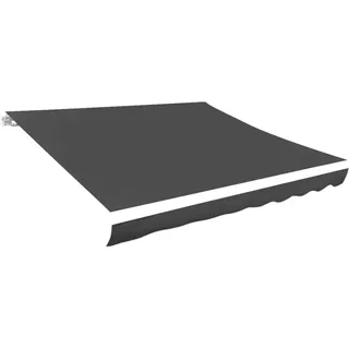vidaXL Markisenbespannung Canvas 300 x 250 cm anthrazit