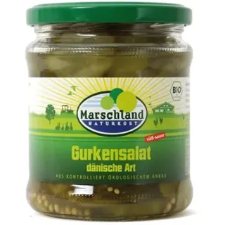 Marschland Gurkensalat, dänische Art bio 330g