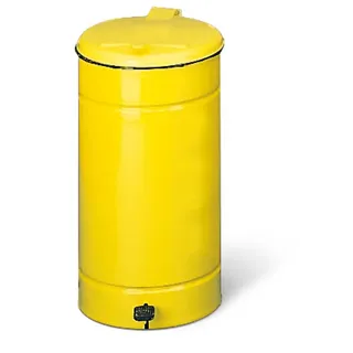 VAR Tretabfallsammler 60 l Gelb