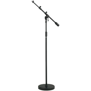 Tama Iron Works Studio Series Round Base Telescoping Boom Microphone Stand (MS736RBK)