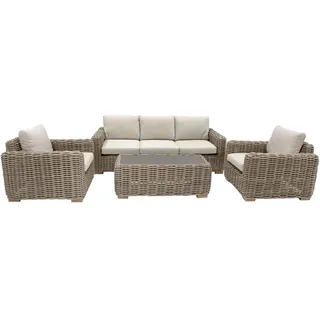 bellavista® Havana Gartenlounge Set 4-tlg. beige