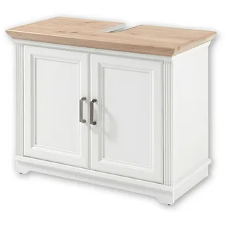Sconto Waschbeckenunterschrank weiß - Maße cm B: 83 H: 66 T: 43.0