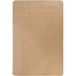 PUEAZU Teppich Jute mit Latex-Rückseite 180x250 cm - Designerteppiche &7012 - Braun