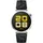 41 mm Silber Fluorelastomer-Armband Schwarz