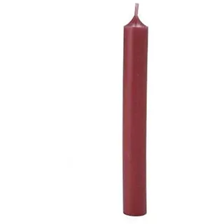 Kerzenfarm Hahn 25 Stabkerzen ALTROSA-durchgefärbt 18 cm/2,2 cm
