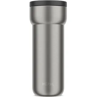 Mepal - Isolierbecher Ellipse - 6 Stunden heiß & 10 Stunden kalt - Thermobecher für Unterwegs - Geeignet als Tee & Kaffeetasse zum Mitnehmen - Passt in alle Becherhalter - 475 ml - Nordic black