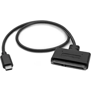 Startech StarTech.com USB C auf SATA Adapter Kabel für 2,5in SSD/HDD - USB 3.1 (10Gbit/s) - Thunderbolt 3 kompatibel - SATA I/II/III (USB31CSAT3CB)