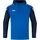 Kapuzensweat blau S