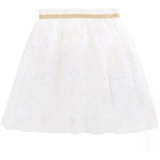 Camilife Baby Kleinkind Kinder Mädchen Tutu Rock Sternenhimmel Pailletten Prinzessin Rock Minirock Tüllrock Ballettrock mit elastischem Bund Schöne MODUS für 2-10 Jahre alt, Weiß, 2-3 Jahre - 2-3 Jahre