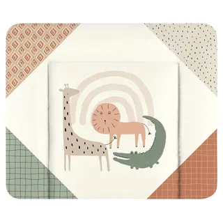 Julius Zöllner Wickelauflage Softy 85x75cm Wild Friends