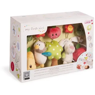 NICI Musik-Mobile Hase und Eule in Geschenkverpackung