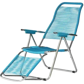 jan kurtz Spaghetti Armlehnsessel 60 x 48 x 110 cm Blau