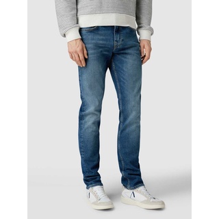 Slim Fit Jeans mit Stretch-Anteil Modell 'Delaware', Blau, 30/32