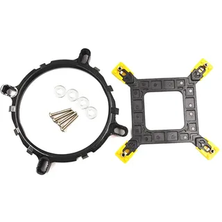 MinnowXY CPU-Lüfterhalterung für Kühler, PC-Kühler, Kühlkörper-Halterung, stabil, praktisch, einfache Installation, für LGA775 115X 1366, Kunststoff