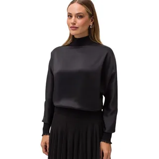 Zero Pullover glänzende Vorderseite in Black Beauty | Gr.: 36