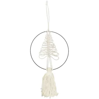Makramee Tannenbaum Deko Ring Weihnachten Winter Weihnachtsdeko Advent