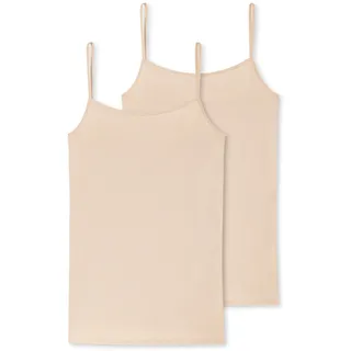 SCHIESSER Unterhemd 2er Pack Beige 42