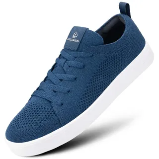Giesswein Wool Sneaker Men - Platform Herren Schuhe, Low-Top Halbschuhe, Freizeit Sneakers aus Merino Wool 3D Stretch, Superleichte Schnürer - 46 EU