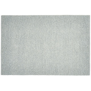 Handgewebter Naturteppich  Ruhpolding , grau , Wolle , Maße (cm): B: 160 H: 2