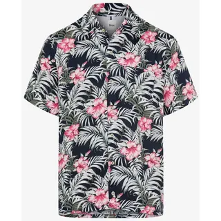 Brax Kurzarmhemd Floral Lila XXL