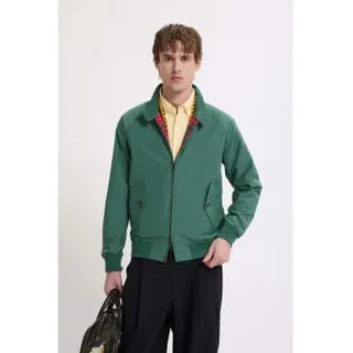 Baracuta für Herren. BRCPS0001BCNY1 Grüne Harrington G9 Jacke (XL), Lässig, Polyester