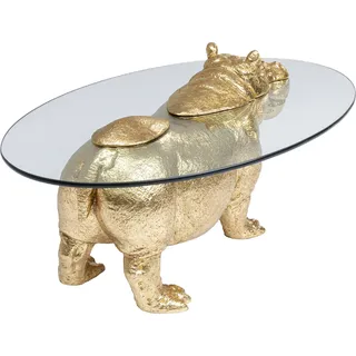 KARE DESIGN Couchtisch Hippo 86187 Kunststoff Gold