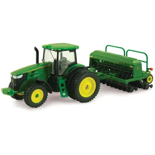 ERTL Sammlerstücke John Deere 7215r Traktor mit Maserung Bohrer