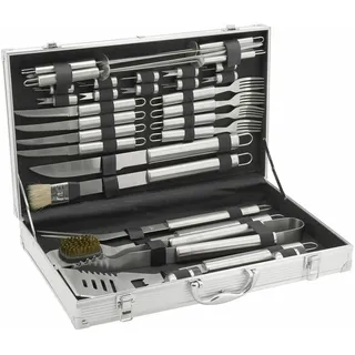 Cattara, Grillbesteck, Grillbesteck-Set 30-tlg. ALU-Koffer