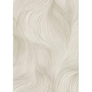 Erismann Vliestapete Guido Maria Kretschmer Tapete Wellenlinien beige Erismann 1052205 weiß