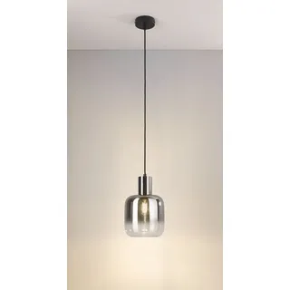 CASANOVA SVENJA 1-flg. 21 cm rund schwarz Glas