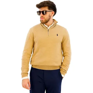 Polo Ralph Lauren 785a87152 Halbzippullover - Salted Caramel Melange - 2XL