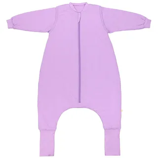 Schlummersack Baby Schlafsack Schlafsack mit Füßen Lavendel 1,0 TOG 90