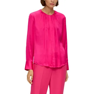 s.Oliver Satinbluse aus Reiner Viskose - 44