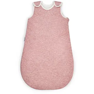 Ehrenkind® Ganzjahres-Schlafsack Rund mit Wollfüllung | 100% Bio-Baumwolle mit 100% Wolle Füllung Baby-Schlafsack | OEKO-TEX - 50-56