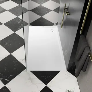 Kaldewei Superplan Duschwanne 70 x 150 cm Stahl Alpinweiß (382700010001)