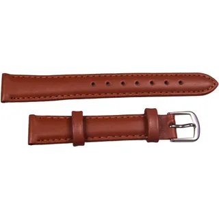 Eichmüller Uhrenring Uhrenband Hellbraun 14 mm, (2-tlg), Echt Leder