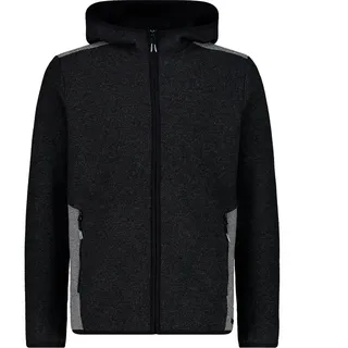 CMP Fix Hood 32m1817 Jacke - Carbon Melange / Black - 4XL