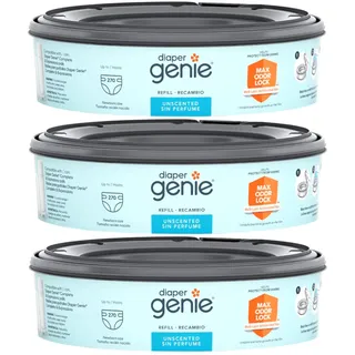 Playtex Diaper Genie Refill (810 Count Total - 3 Pack of 270 Each)