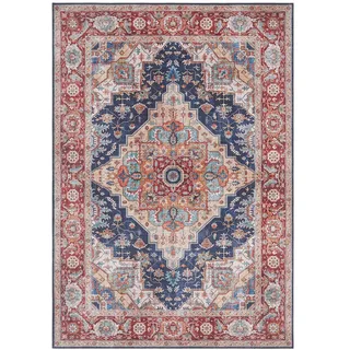 nyvi Asmar Orientteppich 160 x 230 cm Indigoblau Sylla