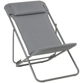 Lafuma Maxi Transat Liegestuhl 62 x 76 x 91 cm grau