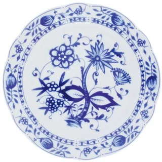 KAHLA Frühstücksteller Zwiebelmuster 21 cm, (1 St), Made in Germany blau