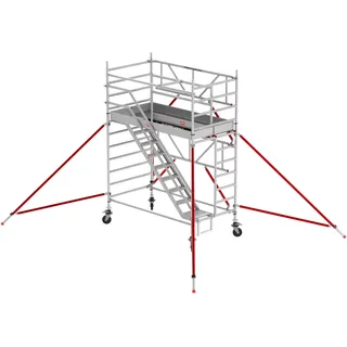 Altrex RS Tower 53-S Aluminium Safe-Quick mit Holz-Plattform 4,20m AH 1,35x1,85m