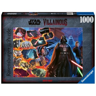 Ravensburger Puzzle 17339 - Darth Vader - 1000 Teile Star Wars Villainous Puzzle Für Erwachsene Und Kinder Ab 14 Jahren