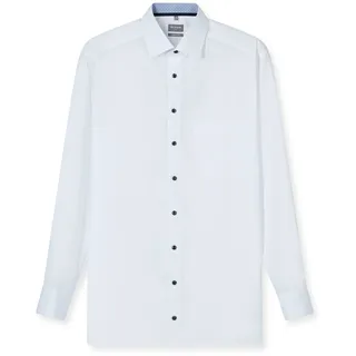 Olymp Businesshemd OLYMP "OLYMP Luxor, Comfort Fit, New Kent", Herren, Gr. 39, Normaler Arm, weiß, 100% Baumwolle, Hemden