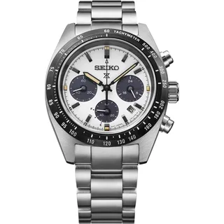 Seiko Prospex Solar Speedtimer Chronograph Weiß 39,0 mm SSC961P1