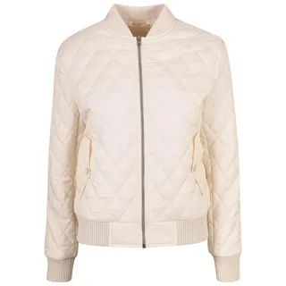 URBAN CLASSICS Diamond Quilt Nylon Steppjacke White Sand 5XL